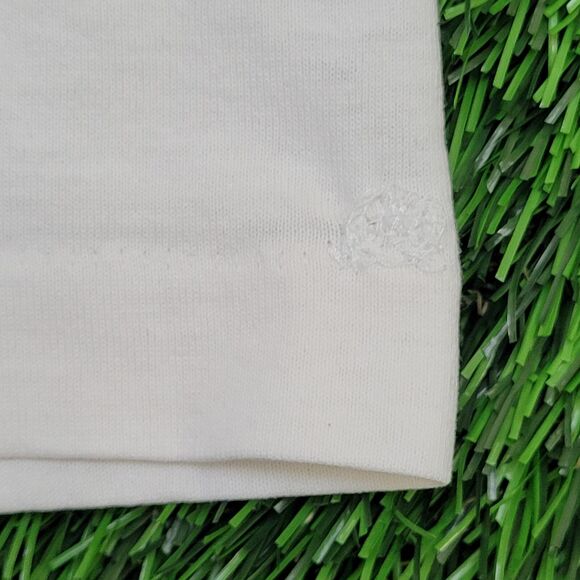 Vintage Braces Shirt Womens Large 21x25 White USA - Picture 12 of 14